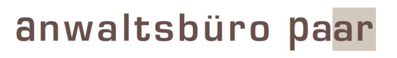 Logo anwaltsbüro paar